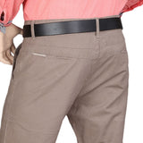 Men's Cotton Chino Pant - Grey, Men, Casual Pants And Jeans, Chase Value, Chase Value