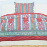 Printed Percale Finish Single Bed Sheet Set 2 pcs - Multi, Home & Lifestyle, Single Bed Sheet, Chase Value, Chase Value
