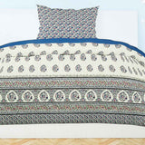 Printed Percale Finish Single Bed Sheet Set 2 pcs - Multi, Home & Lifestyle, Single Bed Sheet, Chase Value, Chase Value