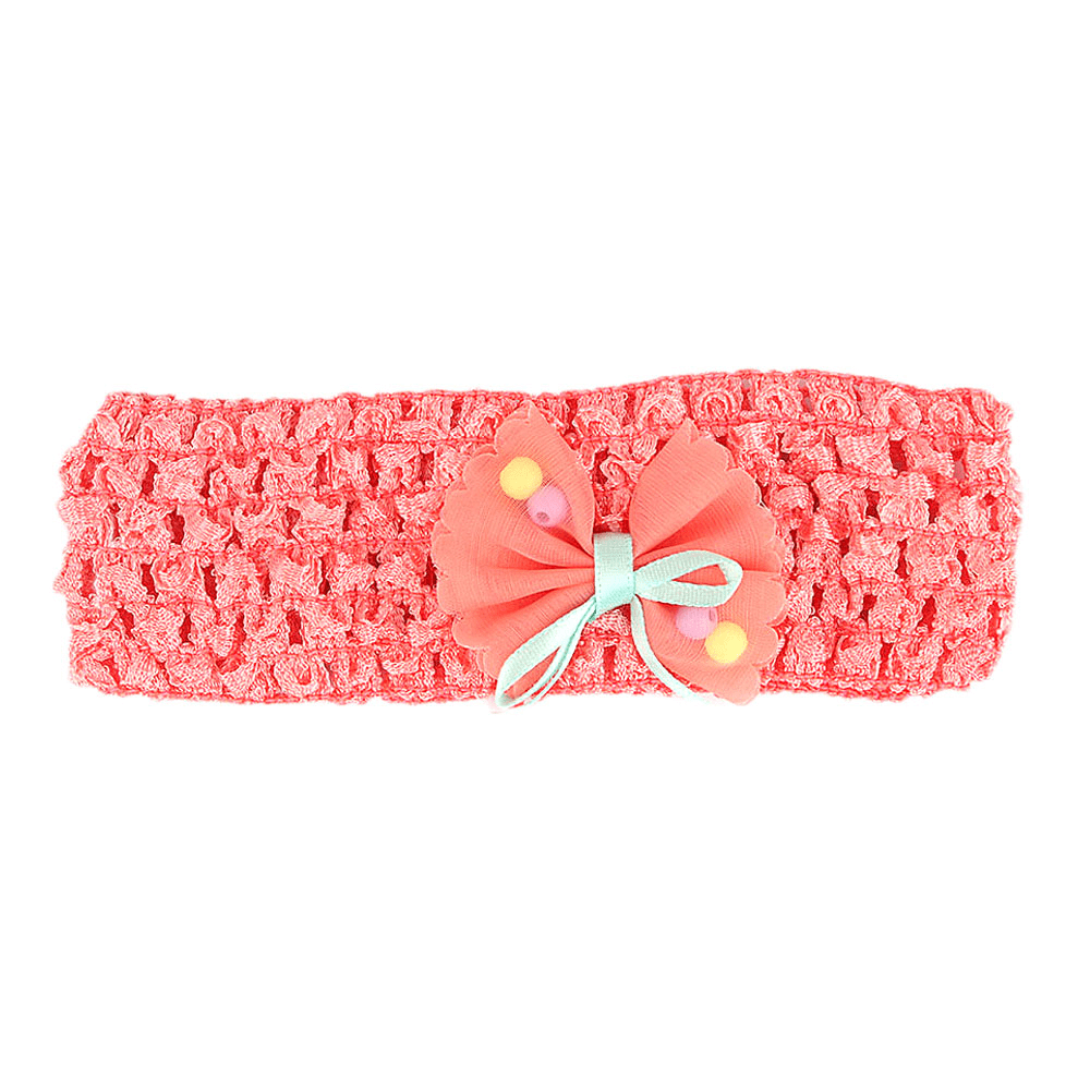 Girls Headband - Peach - test-store-for-chase-value