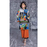Sapphire 1Pcs Un-Stitched Shirt Pop Vol 2 - Hanuni, Women, Unstitched Kurti, Sapphire, Chase Value