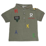 Boys Half Sleeves Polo T-Shirt - Green, Kids, Boys T-Shirts, Chase Value, Chase Value