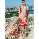 Honey Waqar Luxury Embroidered Lawn 3 Piece Un-Stitched Suit - A12, Women, 3Pcs Shalwar Suit, Regalia Textiles, Chase Value
