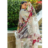 Honey Waqar Luxury Embroidered Lawn 3 Piece Un-Stitched Suit - B6, Women, 3Pcs Shalwar Suit, Regalia Textiles, Chase Value