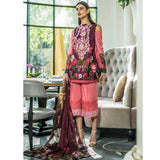 Honey Waqar Luxury Embroidered Lawn 3 Piece Un-Stitched Suit - B8, Women, 3Pcs Shalwar Suit, Regalia Textiles, Chase Value