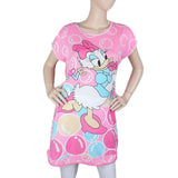 Women's Night T Shirt - Pink, Women, Night Suit, Chase Value, Chase Value
