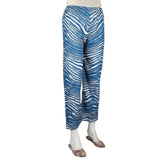 Women's Printed Trouser - Steel Blue - test-store-for-chase-value