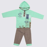 Newborn Boys Suits Full Sleeves - Cyan, Kids, NB Boys Sets And Suits, Chase Value, Chase Value