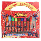 Spider-Man Marker Set 12 Pcs, Kids, Pencil Boxes And Stationery Sets, Chase Value, Chase Value