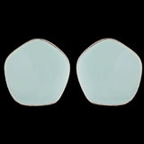 Women's Ear Tops - Light Green, Women, Earrings & Tops, Chase Value, Chase Value
