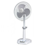 Lido Rechargeable Fan With Remote 16" - Ms-3416, Home & Lifestyle, Charging Fans, Chase Value, Chase Value