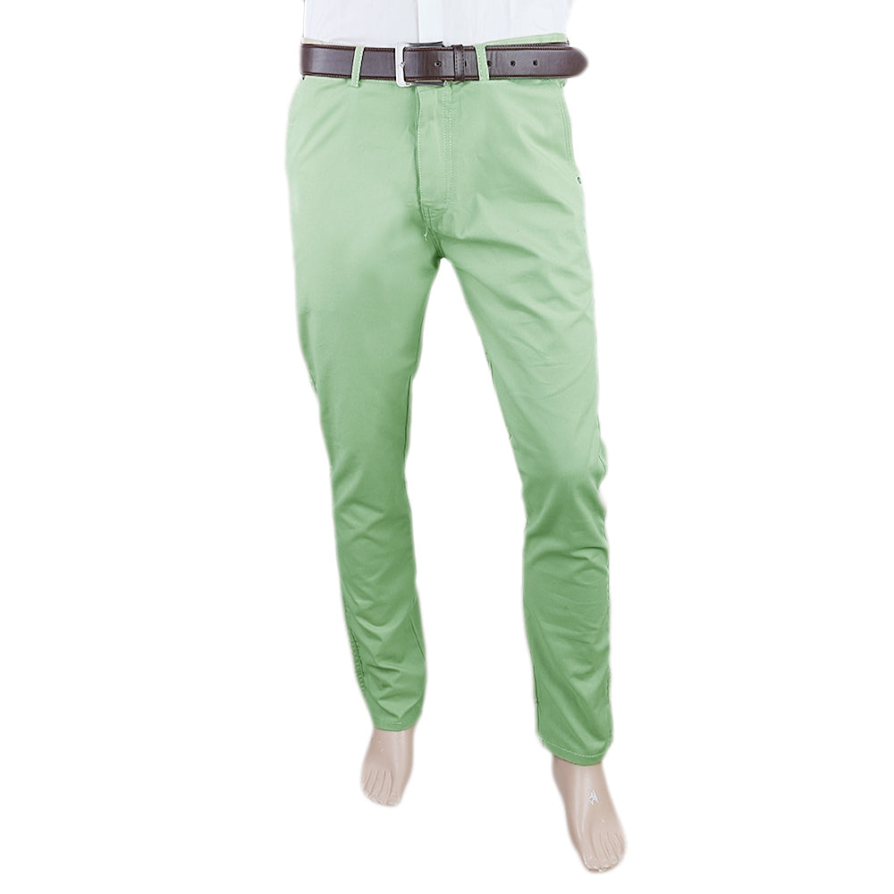 Men's Basic Cotton Pant - Light Green, Men, Casual Pants And Jeans, Chase Value, Chase Value