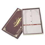 Men's Mashriq Embroidered Un-Stitched Suit - Light Grey, Men, Unstitched Fabric, Chase Value, Chase Value