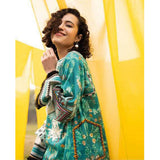 Sapphire Lawn 2Pcs Un-Stitched Suit Vol 1 WEM - Living Color, Women, 2Pcs Shalwar Suit, Sapphire, Chase Value