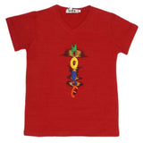 Boys Half Sleeves T-Shirt - Maroon, Kids, Boys T-Shirts, Chase Value, Chase Value