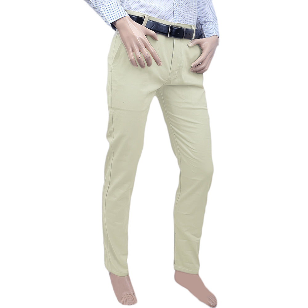 Men's Cotton Chino Pant - Off White, Men, Casual Pants And Jeans, Chase Value, Chase Value