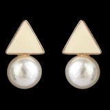 Women's Ear Tops - Off White, Women, Earrings & Tops, Chase Value, Chase Value
