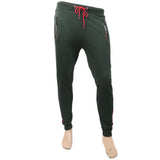 Men's Fancy Zip Trousers - Olive Green, Men, Lowers And Sweatpants, Chase Value, Chase Value