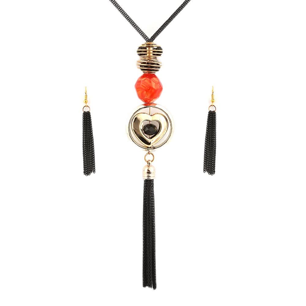 Women's Mala - Orange, Women, Chains & Lockets, Chase Value, Chase Value