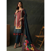 Orchid Digital Printed Linen 3Pcs Un-Stitched Suit - 09, Women, 3Pcs Shalwar Suit, Regalia Textiles, Chase Value