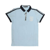 Boys Polo Half Sleeves T-Shirt - Sky Blue, Kids, Boys T-Shirts, Chase Value, Chase Value