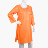 Women's Basic Kurti - Peach, Women Ready Kurtis, Chase Value, Chase Value