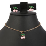 Girls Locket Set - Pink, Kids, Jewellery Sets, Chase Value, Chase Value