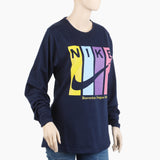 Women's Full Sleeves T-Shirt - Purple, Women T-Shirts & Tops, Chase Value, Chase Value