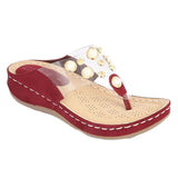Women's Fancy Slipper ( R-8 ) - Maroon, Women, Slippers, Chase Value, Chase Value