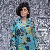 Sapphire 1Pcs Un-Stitched Shirt Pop Vol 2 - Rayquaza, Women, Unstitched Kurti, Sapphire, Chase Value