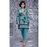 Sapphire 1Pcs Un-Stitched Shirt Pop Vol 2 - Rayquaza, Women, Unstitched Kurti, Sapphire, Chase Value