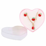 Girls Locket Set - Red, Kids, Jewellery Sets, Chase Value, Chase Value