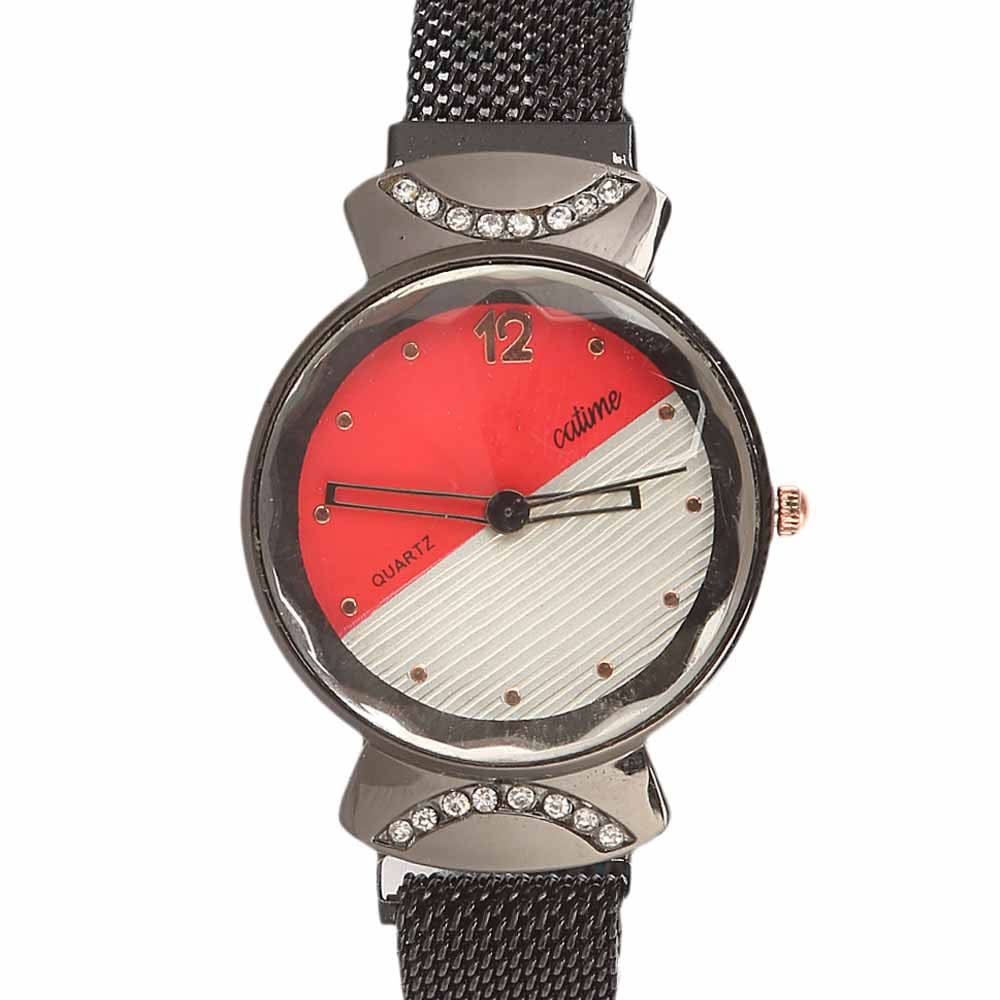 Women's Fancy Watch - Red, Women, Watches, Chase Value, Chase Value