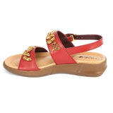 Women's Sandal ( S-222 ) - Red, Women, Sandals, Chase Value, Chase Value