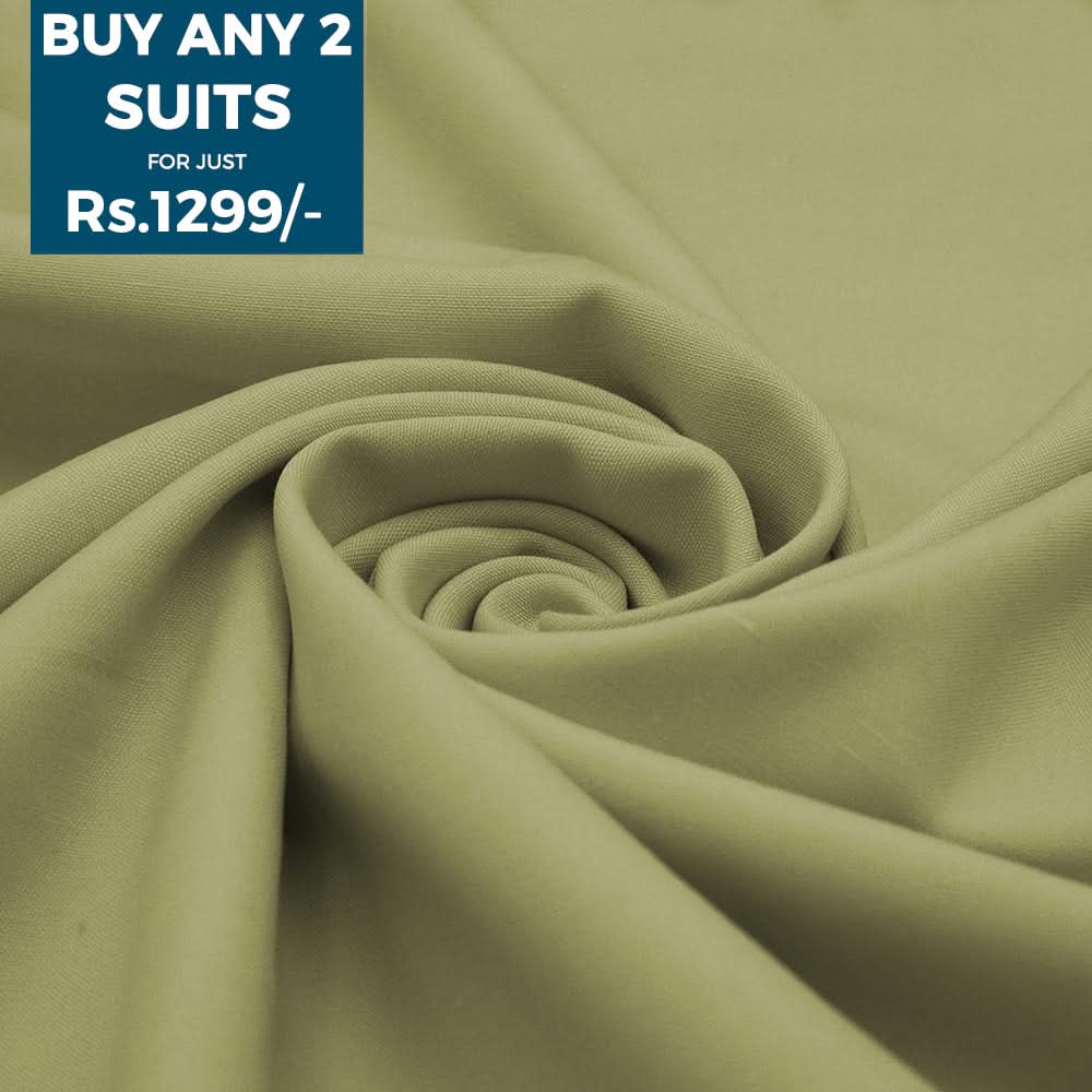 Men's Japani Boski Unstitched Suit - Sea Green, Men, Unstitched Fabric, Chase Value, Chase Value