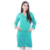 Karizma Chahat Printed Lawn 1 Pcs Un-Stitched Kurti - Sea Green, Women, Unstitched Kurti, United Textiles, Chase Value