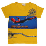 Boys Half Sleeves T-Shirt - Yellow, Kids, Boys T-Shirts, Chase Value, Chase Value