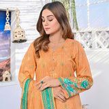 Five Star Classic Printed 3Pcs Unstitched Suit - 11, Women, 3Pcs Shalwar Suit, Chase Value, Chase Value