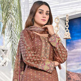 Five Star Classic Printed 3Pcs Unstitched Suit - 14, Women, 3Pcs Shalwar Suit, Chase Value, Chase Value
