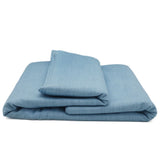 Men's Fancy Un-Stitched Suiting Fabric - Steel Blue, Men, Unstitched Fabric, Chase Value, Chase Value
