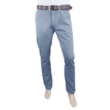 Men's Basic Cotton Pant - Steel Blue, Men, Casual Pants And Jeans, Chase Value, Chase Value
