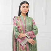Subhata Printed Lawn 3 Piece Un-Stitched Suit - 01, Women, 3Pcs Shalwar Suit, Subhata, Chase Value