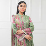 Subhata Printed Lawn 3 Piece Un-Stitched Suit - 01, Women, 3Pcs Shalwar Suit, Subhata, Chase Value