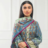Subhata Printed Lawn 3 Piece Un-Stitched Suit - 14, Women, 3Pcs Shalwar Suit, Subhata, Chase Value