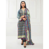 Subhata Printed Lawn 3 Piece Un-Stitched Suit - 14, Women, 3Pcs Shalwar Suit, Subhata, Chase Value