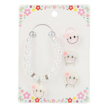 Girls Bracelet - White, Kids, Bangles & Bracelet, Chase Value, Chase Value