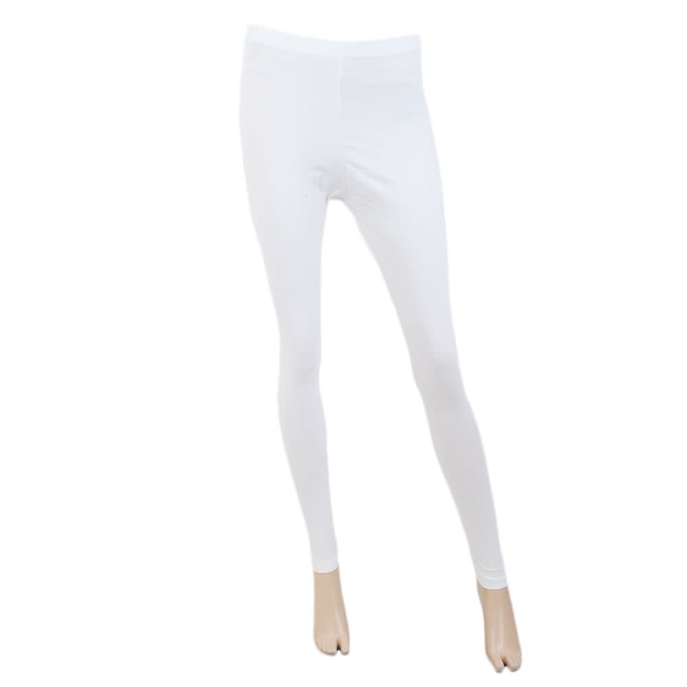 Women's Tights - White, Women Pants & Tights, Chase Value, Chase Value
