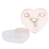 Girls Locket Set - White, Kids, Jewellery Sets, Chase Value, Chase Value