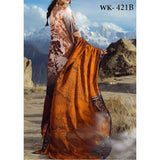 Zure Embroidered Cotton 3 Piece Un-Stitched Suit - 421B, Women, 3Pcs Shalwar Suit, Salitex Textiles, Chase Value