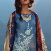 Zure Embroidered Cotton 3 Piece Un-Stitched Suit - 424A, Women, 3Pcs Shalwar Suit, Salitex Textiles, Chase Value